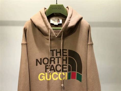 gucci north face replica|gucci north face hoodie brown.